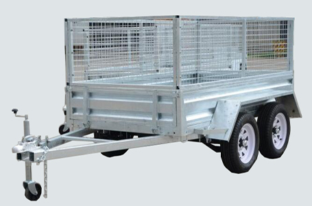 Strong Galvanized Box Trailer