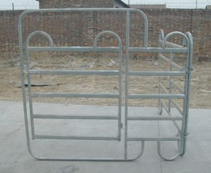 galvanized horse corral stall panel