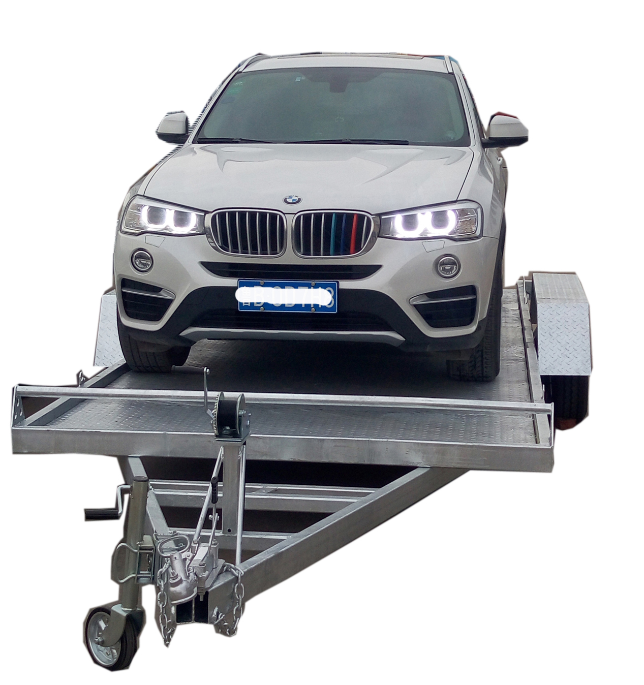 car hot dip galvanized trailer