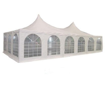 6*12 White pagoda tent