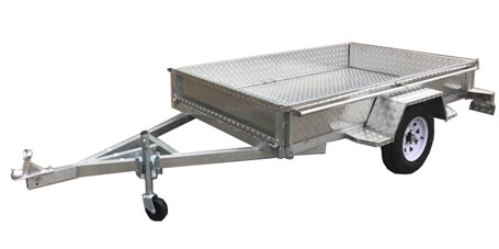 New Design Aluminum Box Trailer